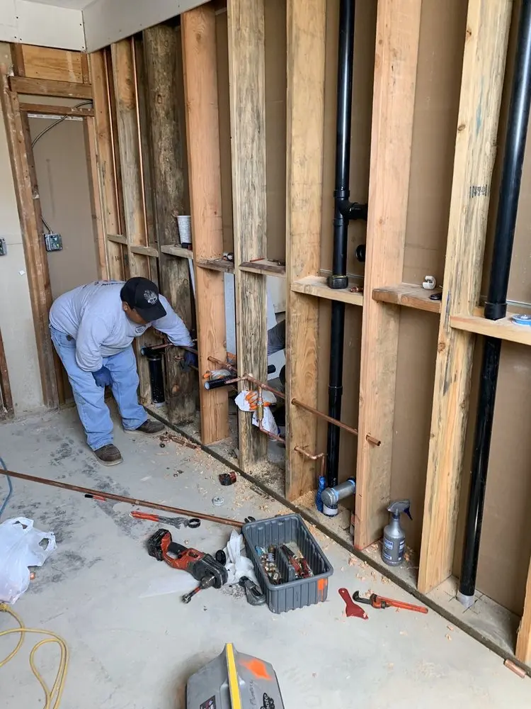 Commercial rough-in plumbing for Commercial Plumbing in Locust Ridge